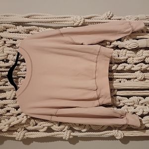 Free People Cropped Sweatshirt